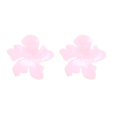 

AOTEMAN 2019 Hot sale Women Brand Acrylic Flower Statement Earring Girl Party Jewelry Accessories Simple Earrings