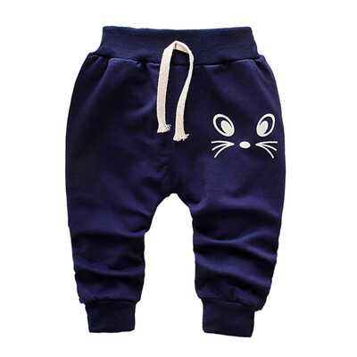 

Baby Pants Kids Boys Girls Casual Long Pants Spring Autumn Children Cotton Print Trousers Bottoms Clothing
