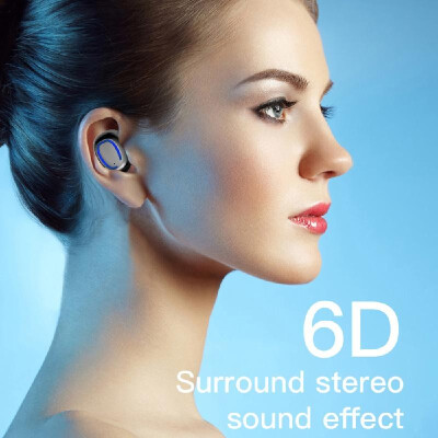 

Bluetooth 50 TWS Earbuds True Wireless Headphones Waterproof Earphones with Mic Charging Case In-ear Stereo Headset CVC80 Noise