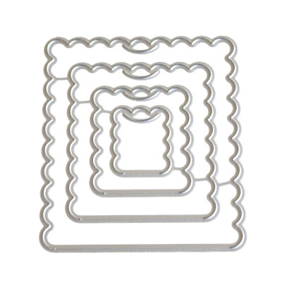 

Siaonvr New Flower Heart Metal Cutting Dies Stencils DIY Scrapbooking Album Paper Card