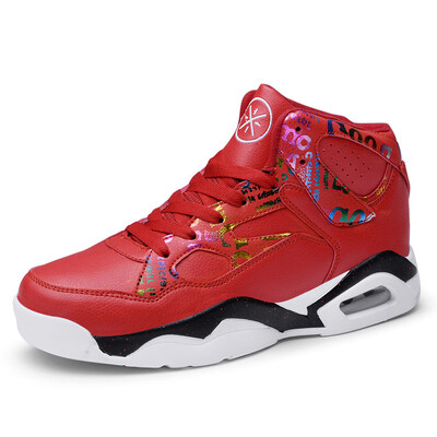 

Basketball shoes mens high-top sneakers mens shock-absorbing cushion non-slip field boots shoes