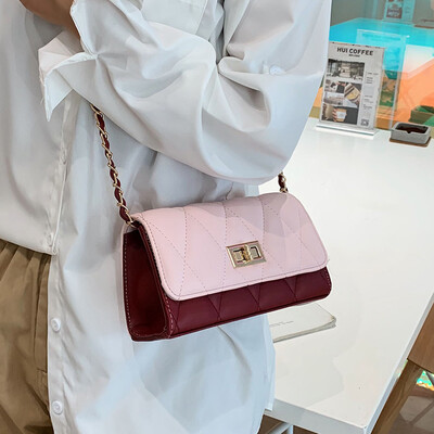 

Senior sense chain bag handbag 2019 new wave fashion shoulder bag summer small fresh wild ins messenger bag