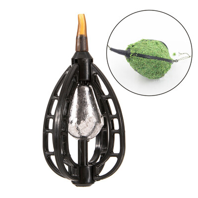 

Saidsome Fishing Feeder Bait Cage Case Fishing Inline Method Bait Feeder 20g fishing bait fishing lure
