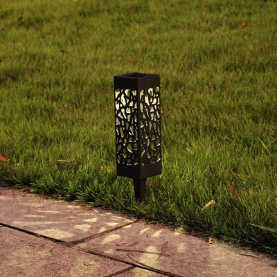 

Outdoor waterproof solar light beautiful hollow ultra low light creative warm light LED light control induction lawn garden light