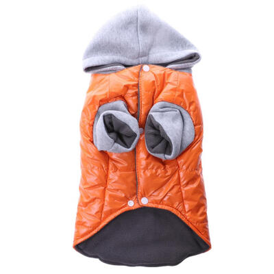 

Soft Polar Fleece Thickening Warm Hooded Pet Clothes Dog Clothing