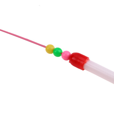 

Funny Cat Stick Mouse Steel Wire Solid Colourful Cat Toy For Puppy Pet Cats