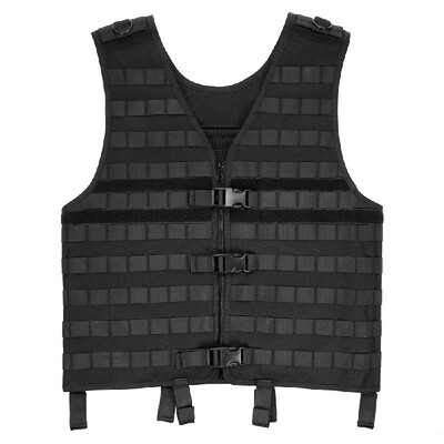 

Outdoor Mens Molle Modular Vest Hunting Gear Load Carrier Vest with Hydration Pocket