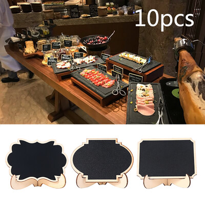 

10pcsLot Wooden Mini Chalkboard for Wedding Party Decorations Chalkboards Message Board