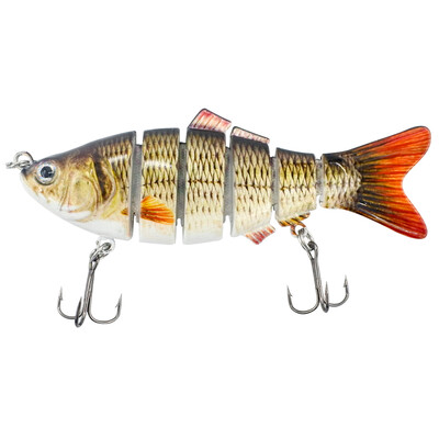 

6 Section Hard Lure Multi-jointed Fishing Bait
