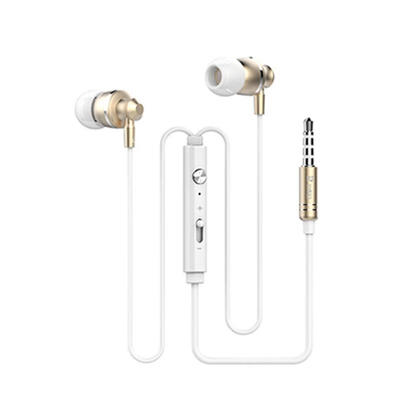 

Langsdom M300 In Ear Earphones 35mm Wired Control Metal Headset HiFi Dual Stereo Earbuds With Microphone For Smartphone