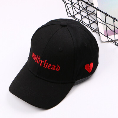 

New Korean Chao Letter Love Baseball Cap Duck Tongue Cap Individual Cap Men&Women Shade Recreational Trendy Couple