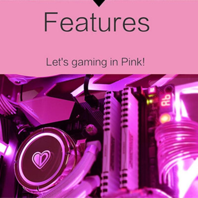 

ID-COOLING PINK FLOW 240 120mm ARGB Integrated CPU Fan Water Liquid Cooler