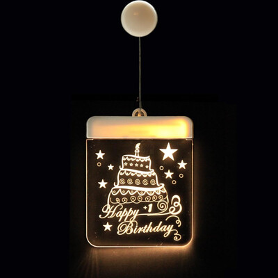 

Gobestart Decorative Christmas Lantern LED Battery Light Bell Deer Light String Acrylic