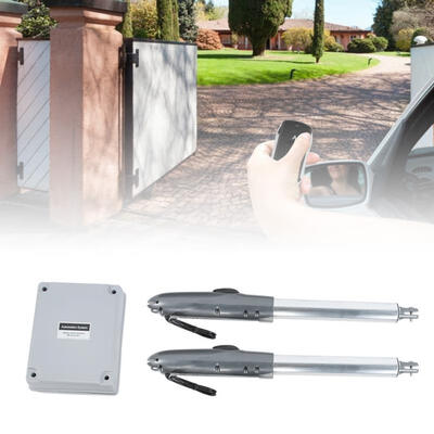 

Greensen 24V Auto Electric Powered Swing Gate Opener Kit With Control Box
