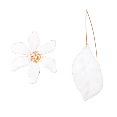 

Trendy ZA flower Drop Earrings Women Wedding Bohemian Girls Summer Party Gifts Dangle Statement Earrings Accessories