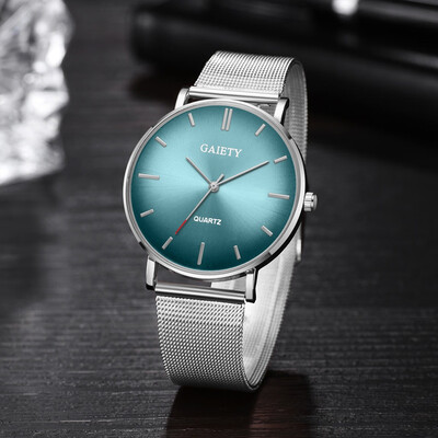

Gobestart Fashion Casual Unobtrusive Simple Single Business Net With Strap Mens Watch
