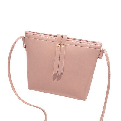 

Tailored Women Fashion Solid Crossbody Bag Messenger Bag Shoulder Bag Phone Bag Black