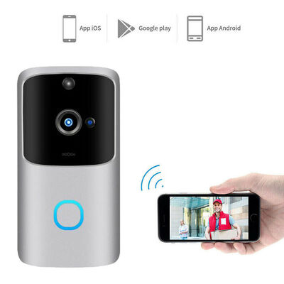 

Smart WiFi Doorbell Camera Video Wireless Remote Door Bell CCTV Chime Phone APP