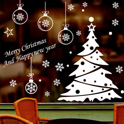 

Tailored Wall Stickers Decor Christmas Wall Sticker Home DIY Decals For Door And Window