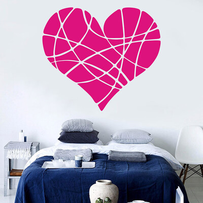 

〖Follure〗Valentines Day Love Geometry Window Wall Sticker Mural Decor Decal Removable