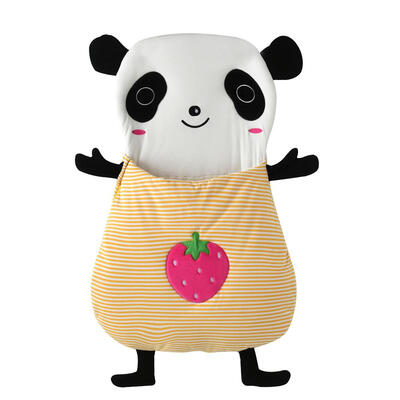 

Cute Panda 3D Baby Sleeping Bag Anti-roll Warm Sleepsacks Stroller Cushion