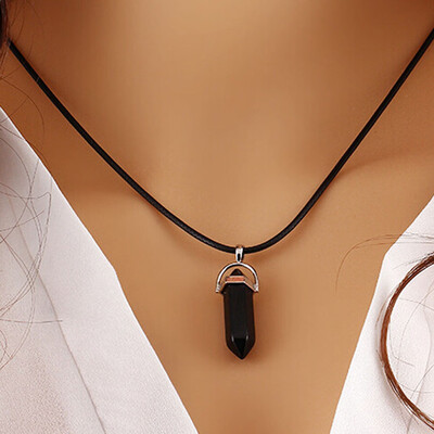 

Fashion Natural Stone Chain Hot Charm Necklace Pendant Jewelry 1pc