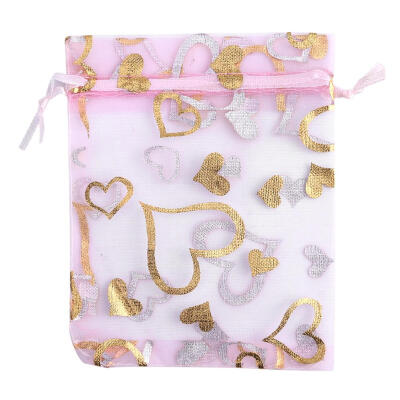 

Organza Bags Jewelry Packaging Wedding Party Candy Love Heart Gift Bags