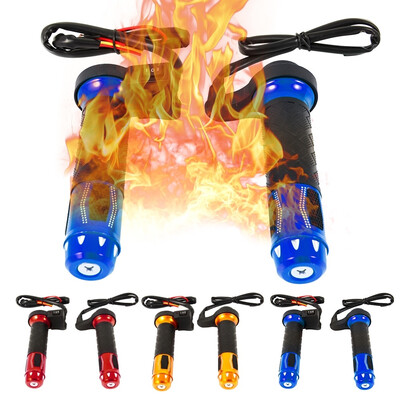 

1pair Motorcycle Electric Heated Grips Aluminum Alloy Motorcycle Handle Electric Heating Handlebars