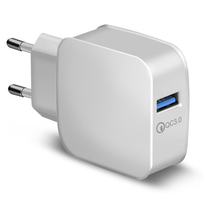 

QC30 12V 9V 5V Quick charger wall charger Adapter EUUS 18W Fast USB Charger for Xiaomi Pocophone F1 For Huawei P20