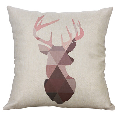 

Siaonvr Simple Linen Creative Lovely Pillow Cover Pillow Cover Car Pillow Cover