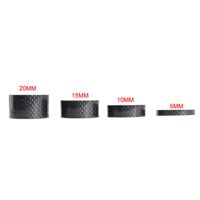 

Road Bike Headset Front Fork Washers MTB Bike Carbon Fiber Stem Spacer Durable
