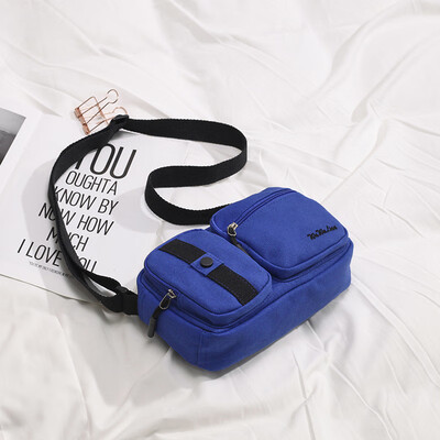 

Tu cool small bag female 2019 new Japanese Harajuku student shoulder bag ins super fire net red canvas Messenger bag