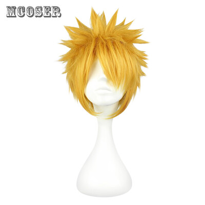 

Mcoser Short Side Bang Shaggy Anime Wig Cosplay for Kurosaki Ichigo