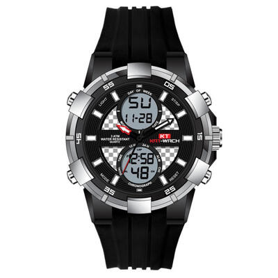 

KAT-WACH Mens Sports Watch Causal Military Wristwatch With LED Backlight 30m Water Resistance