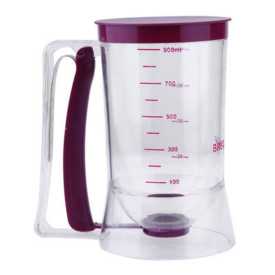 

Batter Dispenser Cup with Scale Dough Cream Funnel Cup for Cake Baking Tool