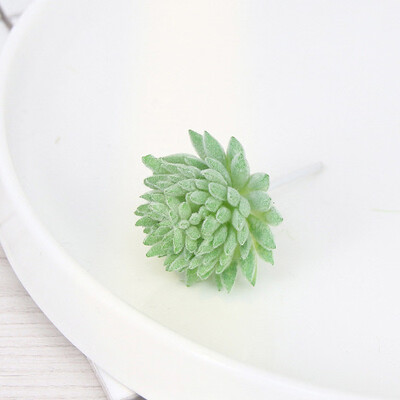 

Artifical Plastic Succulent Plant Cactus Echeveria Flower
