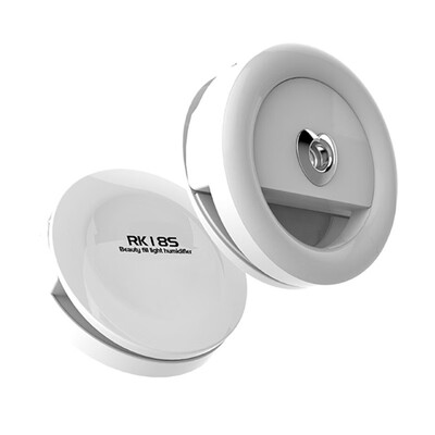 

RK18S 3 Levels of Brightness 33-Led Beauty Moisturizing Mist Selfie Clip Fill Light For iPhone X 8plus Galaxy S9 S9&so on