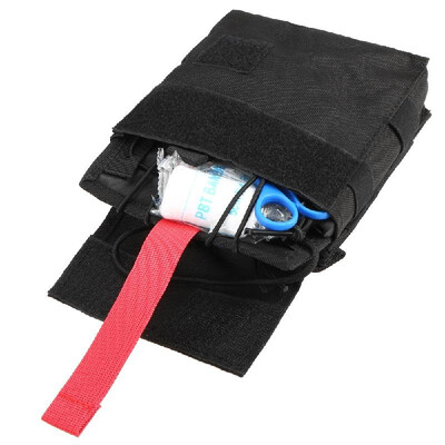 

Quick Access First Aid Kit Tactical Molle Waist Pouch Outdoor Survival Tool Set Essential Aid Supplies Included