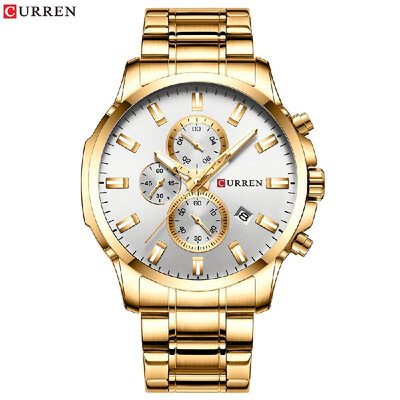 

Curren Men Watch Business Multifuntional Waterproof Watches Quartz Watch