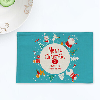 

Toponeto Christmas Ddecorations Restaurant Hotel Creative Household Goods Table Mat