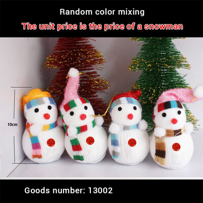 

FUNNYBUNNY 1PC Christmas Decoration Snowman Doll Little Doll Gift Pendant Christmas Decoration Child Gift Christmas Ornaments