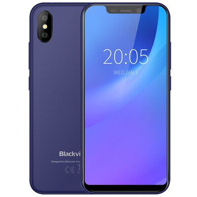 

Blackview A30 3G Phablet 55 inch Android 81 MTK6580A Quad Core 13GHz 2GB RAM 16GB ROM 80MP 03MP Rear Camera Face ID 2500mAh