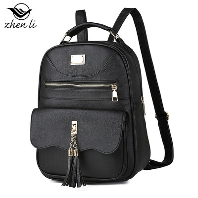 

Backpack womens new commuter popular pu leather ladies backpack supply package