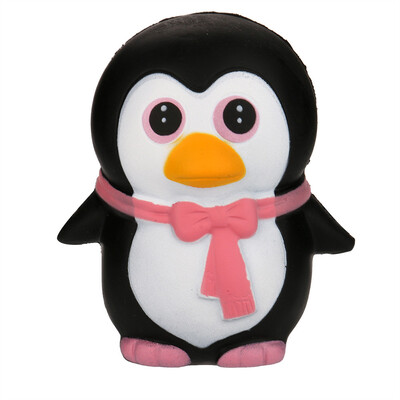 

Gotoamei Squeeze Penguin Cream Bread Scented Slow Rising Toys Phone Charm Gifts