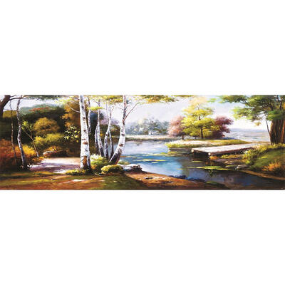 

5D DIY Full Drill Diamond Painting Village River Cross Stitch Embroidery