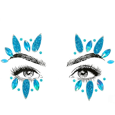 

〖Follure〗Face Gems Adhesive Glitter Jewel Tattoo Wedding Festival Rave Party Body Make Up