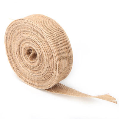 

Greensen 10 Meters Long 25cm Width Jute Burlap Ribbon Spool for Home Wedding Decoration