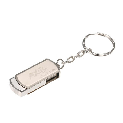 

USB Flash Drive USB30 Mini Portable U Disk 128GB Pendrives Car Pen Drive Silver for PC Laptop