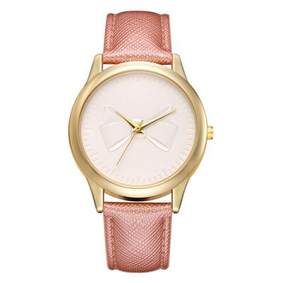 

Womens Watch Cute Bow Student Watch Simple Style Fashion Lady Gift Quartz Watch