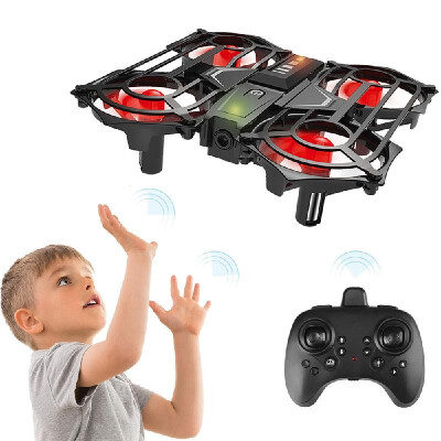 

RH817 RC Quadcopter Gesture Sensing Quadcopter 24GHz RC Drone Height Hold Headless Mode 3D Flip Safe Enclosed Design RC Toy Gift